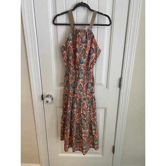 NEW NWT Antonio Melani‎ Liberty London Olivia Halter Citronella Dress US 2 - Picture 2 of 8